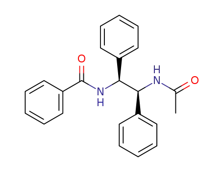 (+)-(1S,2S)-N-acetyl-N'-benzoyl-1,2-diamino-1,2-diphenylethane