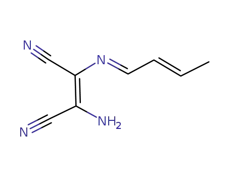 (2Z)-2-amino-3-[(1E,2E)-but-2-en-1-ylideneamino]but-2-enedinitrile