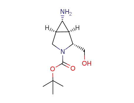 6-amino-2-hydroxymethyl-3-aza-bicyclo[3.1.0]hexane-3-carboxylic acid tert-butyl ester
