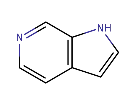Molecular Structure of 271-29-4 (6-Azaindole)