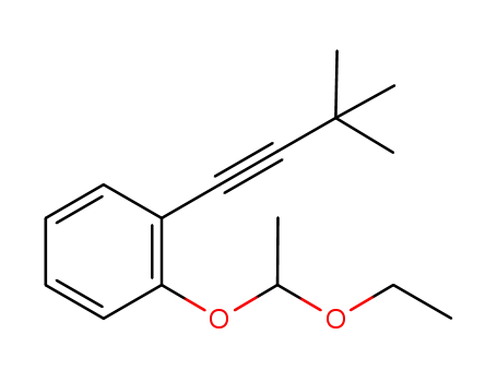 2-(3,3-dimethyl-1-butynyl)-1-(1-ethoxyethoxy)benzene
