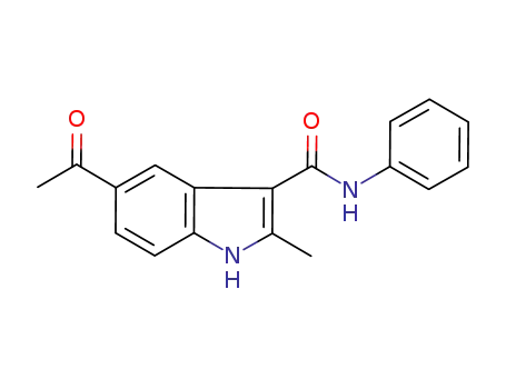 5-acetyl-2-methyl-N-phenyl-1H-indole-3-carboxamide