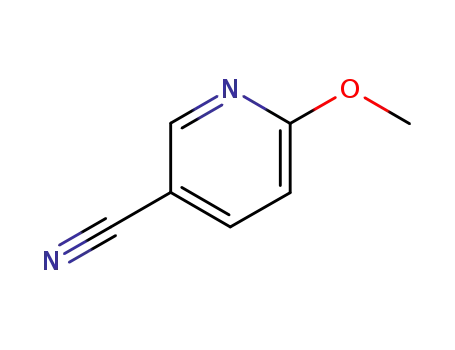 Molecular Structure of 15871-85-9 (2-METHOXYPYRIDINE-5-CARBONITRILE)
