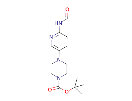 tert-butyl 4-(6-formamidopyridin-3-yl)piperazine-1-carboxylate