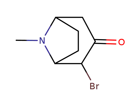 2-Bromo-8-methyl-8-aza-bicyclo[3.2.1]octan-3-one