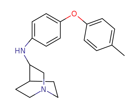 N-[4-(4-methylphenoxy)phenyl]quinuclidin-3-amine