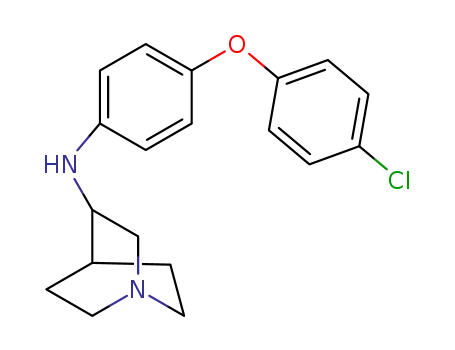 N-[4-(4-chlorophenoxy)phenyl]quinuclidin-3-amine