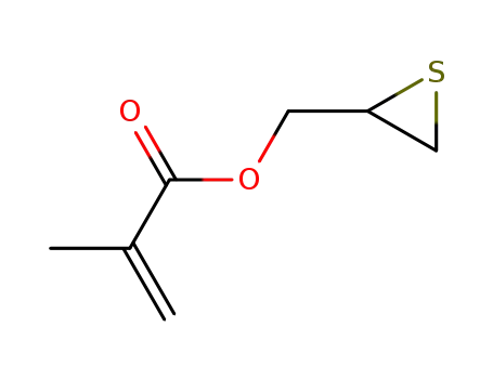 Molecular Structure of 3139-91-1 (Thiiran-2-ylmethyl methacrylate)