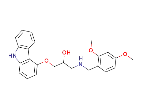 1-(9H-carbazol-4-yloxy)-3-[(2,4-dimethoxybenzyl)-amino]propan-2-ol