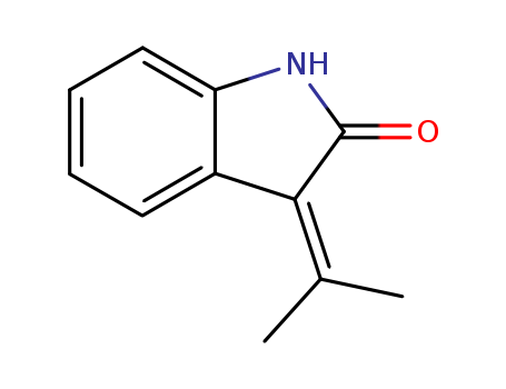 2H-Indol-2-one, 1,3-dihydro-3-(1-methylethylidene)-