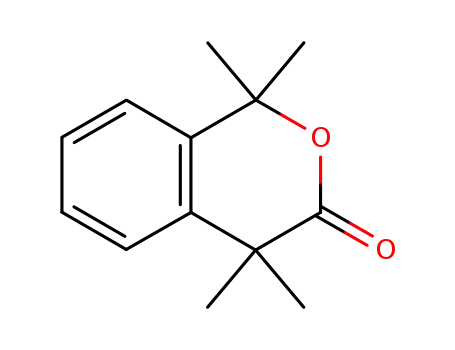 Molecular Structure of 4355-41-3 (3H-2-Benzopyran-3-one, 1,4-dihydro-1,1,4,4-tetramethyl-)