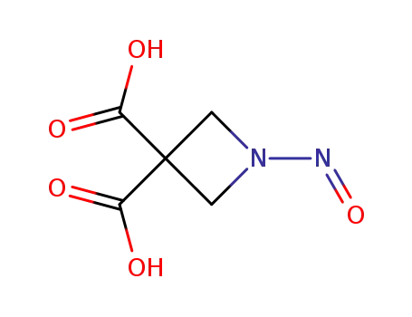 1-nitrosoazetidine-3,3-dicarboxylic acid