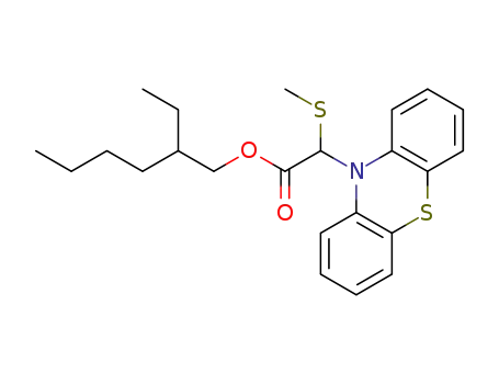 N-(2-Ethylhexyloxycarbonylmethylthiomethyl)-phenothiazine