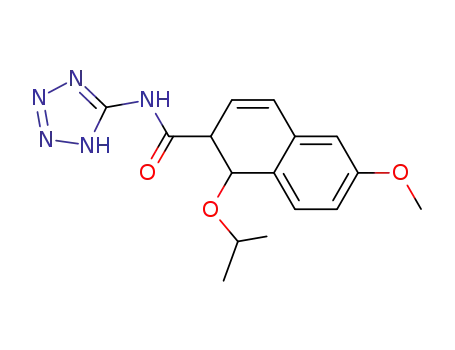 6-methoxy-1-(1-methylethoxy)-N-1H-tetrazol-5-yl-2-naphthalenecarboxamide