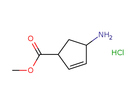 methyl 4-aminocyclopent-2-ene-1-carboxylate Hydrochloride