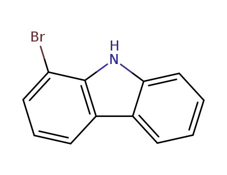 Molecular Structure of 16807-11-7 (1-bromo-9H-carbazole)