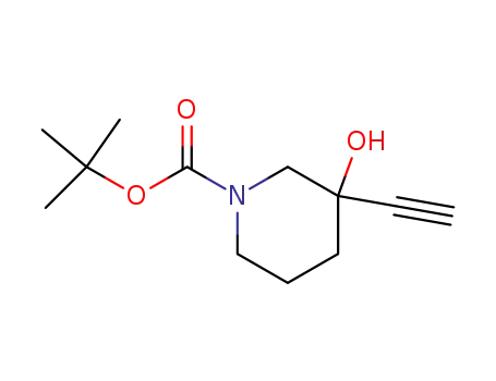 tert-butyl 3-ethynyl-3-hydroxypiperidine-1-carboxylate