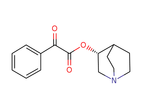 (3R)-1-azabicyclo[2.2.2]oct-3-yl oxo(phenyl)acetate