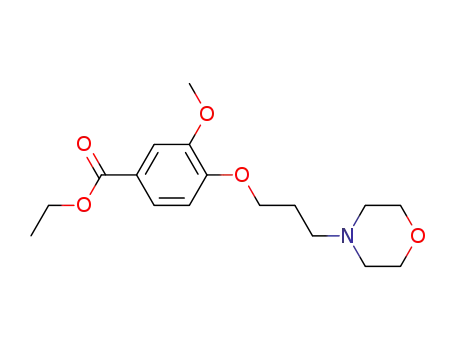 ethyl 3-methoxy-4-(3-morpholinopropoxy)benzoate