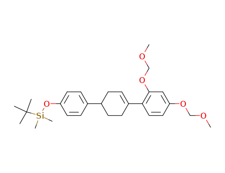tert-butyl (4-{4-[2,4-bis(methoxymethoxy)phenyl]-3-cyclohexen-1-yl}phenoxy) dimethylsilane