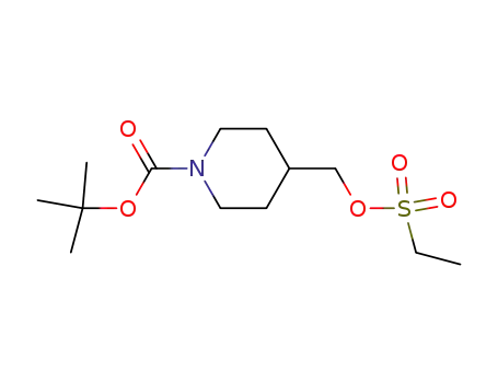 (1-tert-butoxycarbonylpiperidin-4-ylmethyl)methanesulfonate