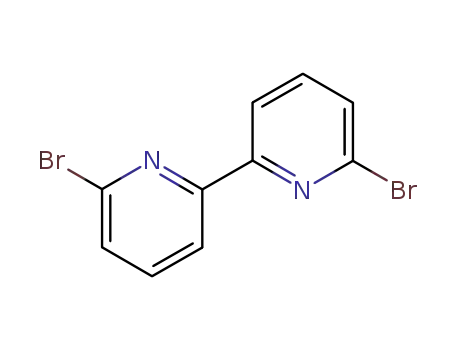 Molecular Structure of 49669-22-9 (6,6'-Dibromo-2,2'-dipyridyl)