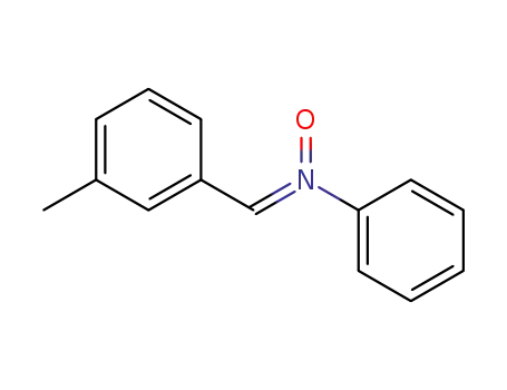 Molecular Structure of 62500-20-3 (Benzenamine, N-[(3-methylphenyl)methylene]-, N-oxide)