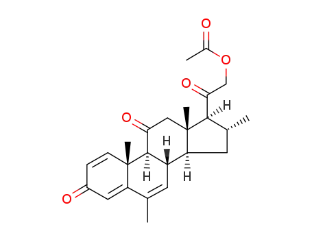 21-acetoxy-6,16α-dimethyl-1,4,6-pregnatriene-3,11,20-trione