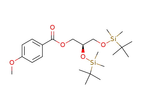 (S)-2,3-bis(tert-butyldimethylsilyloxy)propyl 4-methoxybenzoate