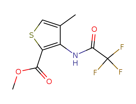 methyl 4-methyl-3-[(trifluoroacetyl)amino]thiophene-2-carboxylate