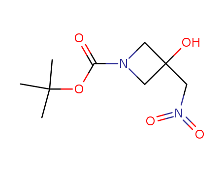 1008526-70-2,1-Boc-3-hydroxy-3-(nitromethyl)azetidine,1-Boc-3-hydroxy-3-(nitromethyl)azetidine;1-Boc-3-hydroxy-3-(nitroM...;3-hydroxy-3-(nitroMethyl)azetidine-1-carboxylic acid tert-butyl ester;tert-butyl 3-hydroxy-3-(nitromethyl)azetidine-1-carboxylate;1008526-70-2