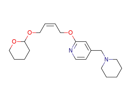 (Z)-4-(Piperidin-1-ylmethyl)-2-((4-((tetrahydro-2H-pyran2-yl)oxy)but-2-en-1-yl)oxy)pyridine