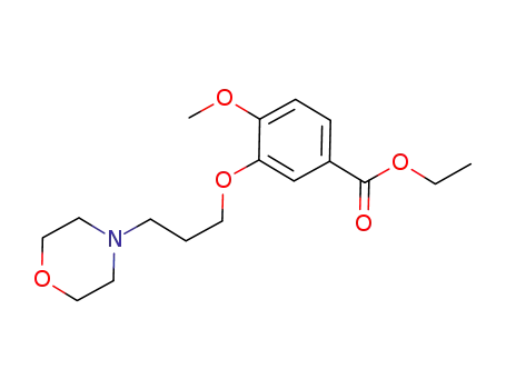 ethyl 4-methoxy-3-(3-morpholin-4-ylpropoxy)benzoate
