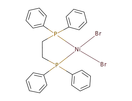 Molecular Structure of 14647-21-3 (Nickel,dibromo[1,2-ethanediylbis[diphenylphosphine-kP]]-, (SP-4-2)- (9CI))