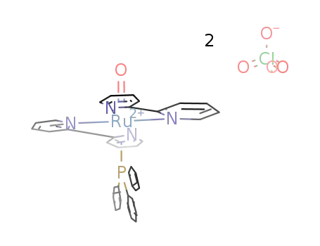 {Ru(IV)O(2,2`-bipyridine)(PPh3)}(ClO4)2