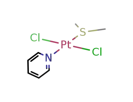 trans-dichloro(dimethyl sulfide-κS)(pyridine-κ-N)platinum(II)