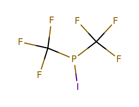 Molecular Structure of 359-64-8 (Bis(trifluoromethyl)iodophosphine)