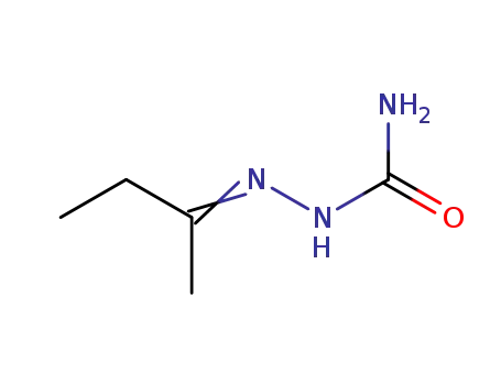 Molecular Structure of 624-46-4 (2-butanone semicarbazone)