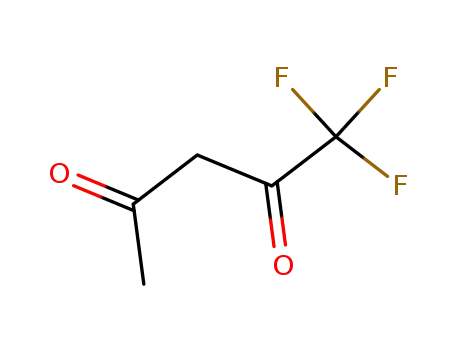 Molecular Structure of 367-57-7 (1,1,1-Trifluoro-2,4-pentanedione)