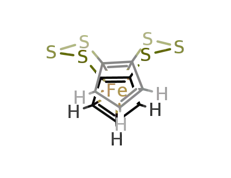 1,1',2,2'-bis(1,2,3-trithia{3})ferrocenophane