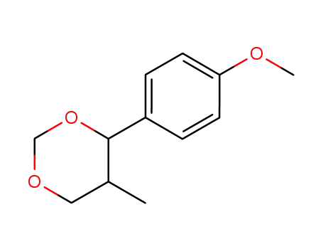 Molecular Structure of 5689-72-5 (1-(PARA-METHOXYPHENYL)-2-METHYL-1,3-PROPANEDIOLMETHYLENEETHER)