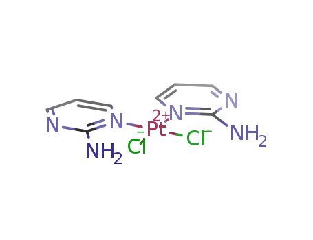 cis-[bis(2-aminopyrimidine)-dichloro-platinum]