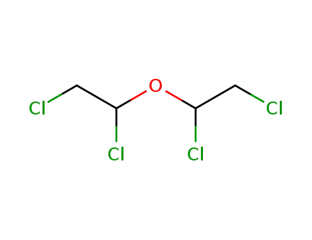 Molecular Structure of 7166-44-1 (Ethane, 1,1'-oxybis[1,2-dichloro-)