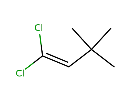 Molecular Structure of 32363-94-3 (1-Butene, 1,1-dichloro-3,3-dimethyl-)