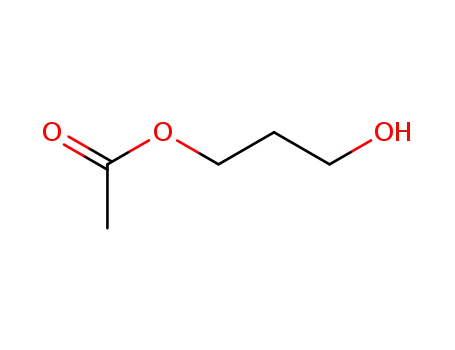Molecular Structure of 36678-05-4 (Acetic acid 3-hydroxypropyl ester)