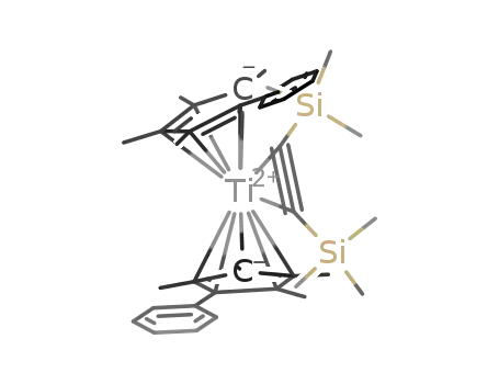 [(η(5)-C5Me4Ph)2Ti(η(2)-bis(trimethylsilyl)ethyne)]