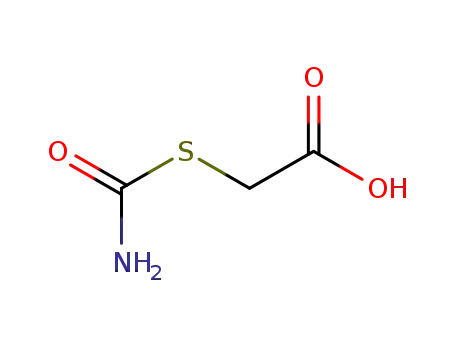(Aminocarbonylthio)acetic acid