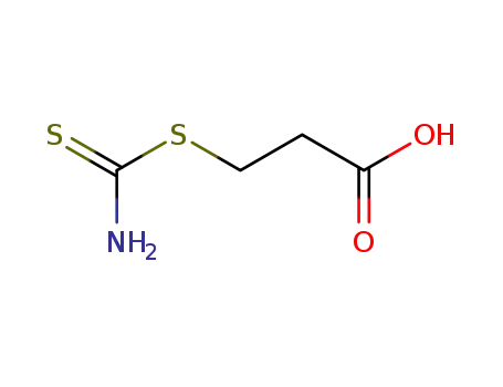 3-Carbamothioylsulfanylpropanoic acid
