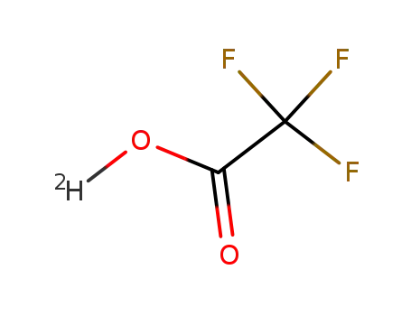 Molecular Structure of 599-00-8 (TRIFLUOROACETIC ACID-D)