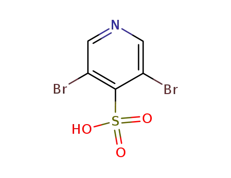 Molecular Structure of 872273-27-3 (3,5-Dibromoyridine-4-sulfonic acid)